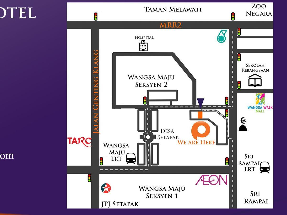 Orange Premier Hotel Wangsa Maju Kuala Lumpur Eksteriør billede